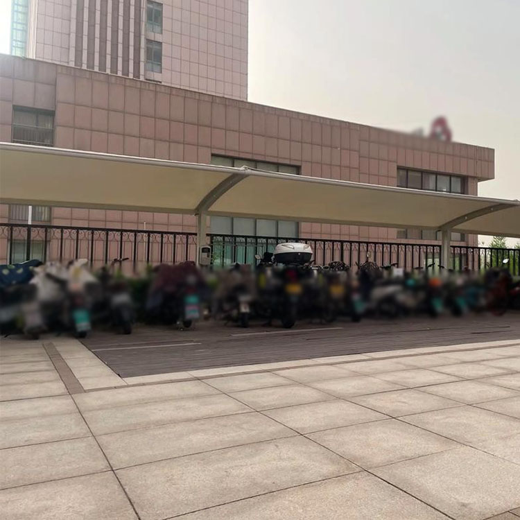 遵义膜结构电动车棚